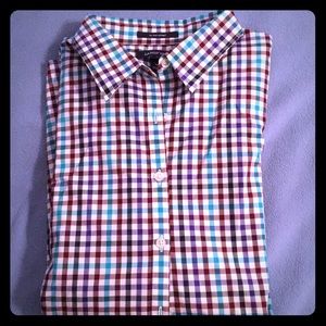 Lands’ End No-Iron Long Sleeve Button Down